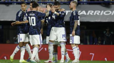 En modo Mundial: Argentina goleó y se despidió en La Bombonera con Messi intacto a los casi 40 años