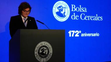 Milei continúa bajando las retenciones: anunció una baja del trigo y la cebada del 7,5% al 5,5% y otra para la soja a partir de enero