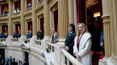 Milei se reunió con sus senadores y diputados y les informó su plan de Gobierno de aquí en más