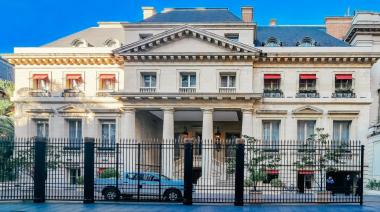 En el Palacio Duhau de Recoleta: la directora gerente del FMI, Kristalina Georgieva se reunió con los principales empresarios del país