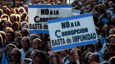 El 47% de los argentinos consideran que la corrupción es el principal problema del país