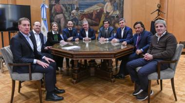 Diego Santilli y Luis Caputo se reunieron con gobernadores y acordaron un nuevo esquema de subsidios, para garantizar la votación de la ley de Zonas Frías