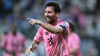 ¡A los 39 llegó a 49! Lionel Messi se consagró campeón de la Campeones Cup: venció 2 a 0 a Cruz Azul, metió un gol y una asistencia