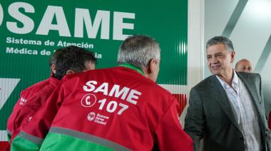El Gobierno de la Ciudad inauguró una nueva base del SAME en Palermo