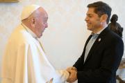Axel Kicillof se reunió con el Papa Francisco en el Vaticano: "De alguna manera, hablamos de las consecuencias de la Ley Bases"... ¿No tuvieron tiempo de hablar de corrupción?