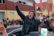 Ushuaia: Javier Milei debió suspender un acto por protestas del kirchnerismo