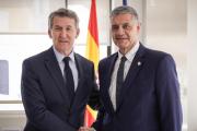 Jorge Macri se reunió, en Madrid, con el presidente del Partido Popular, Alberto Núñez Feijoó