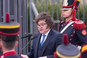 Luego de varios días, reapareció Milei en el acto homenaje a José de San Martín y leyó un discurso con autocrítica hacia su gestión, además de criticar a “enemigos internos”