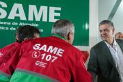 El Gobierno de la Ciudad inauguró una nueva base del SAME en Palermo