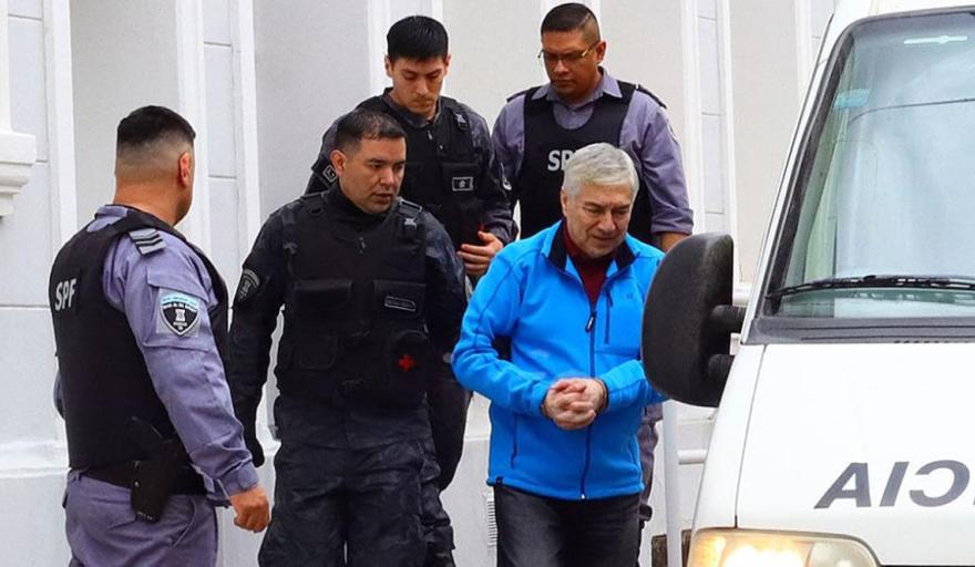 Lázaro Báez, histórico testaferro de Néstor y Cristina Kirchner; deberá seguir cumpliendo su condena en el penal de Ezeiza
